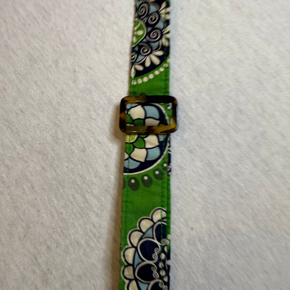 Vera Bradley Quilted Green‎ Mandala Crossbody Bag Adjustable Strap - Picture 3 of 8